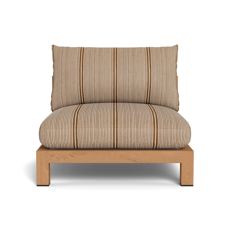 Pacific Teak Armless Single