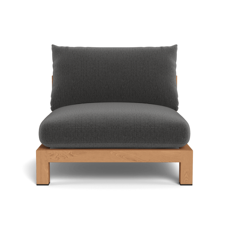 Pacific Teak Armless Single