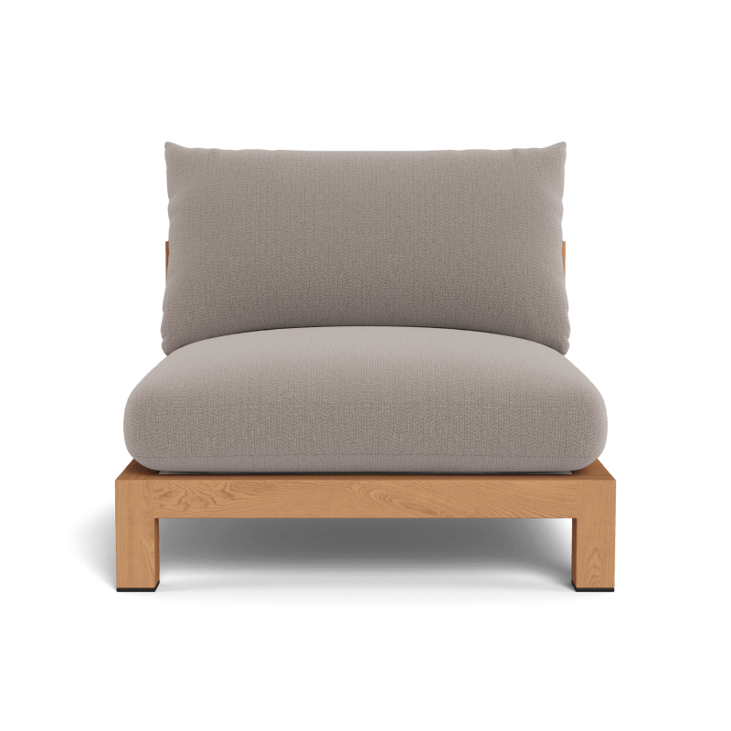 Pacific Teak Armless Single
