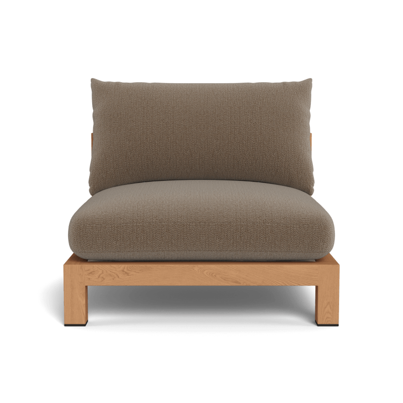 Pacific Teak Armless Single