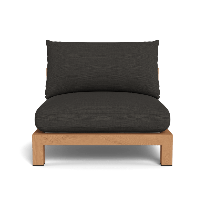 Pacific Teak Armless Single