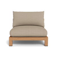 Pacific Teak Armless Single