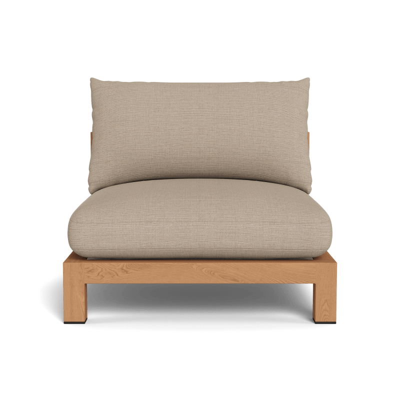 Pacific Teak Armless Single