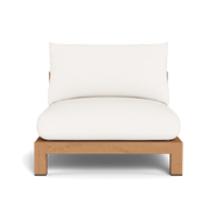 Pacific Teak Armless Single