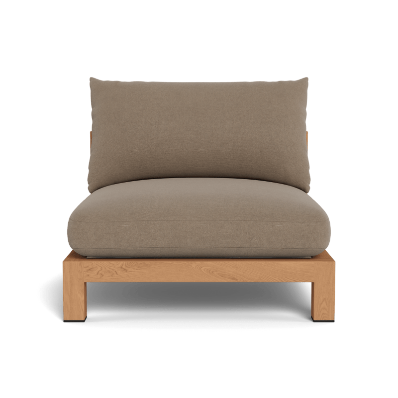 Pacific Teak Armless Single