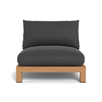 Pacific Teak Armless Single