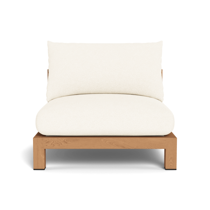 Pacific Teak Armless Single