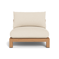 Pacific Teak Armless Single