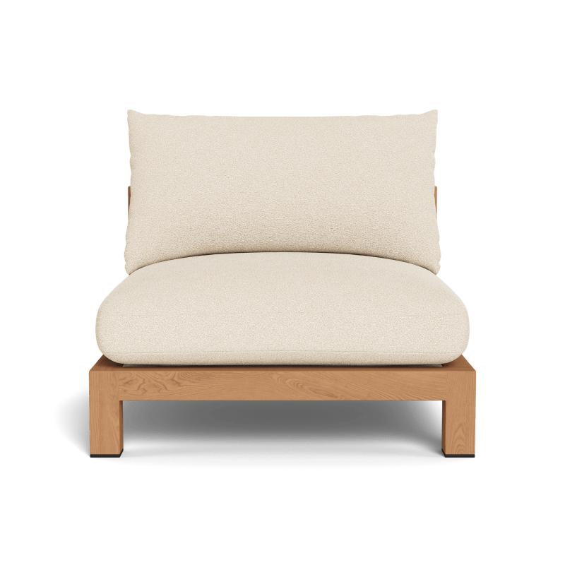 Pacific Teak Armless Single
