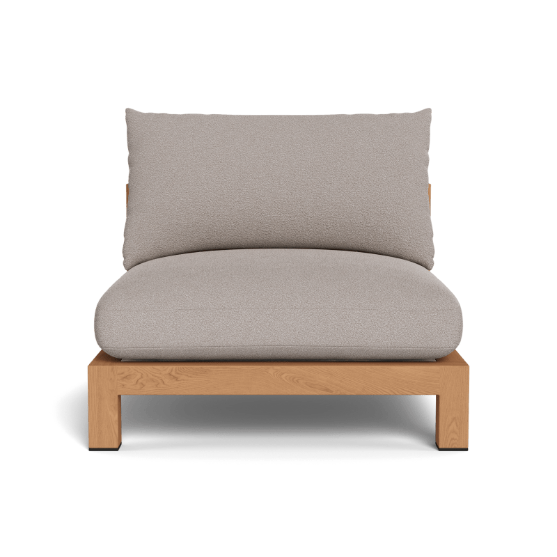 Pacific Teak Armless Single