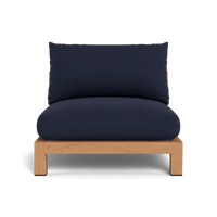 Pacific Teak Armless Single