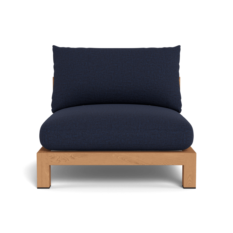 Pacific Teak Armless Single