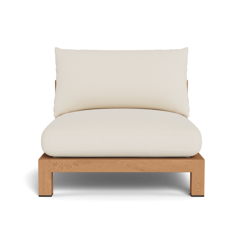 Pacific Teak Armless Single