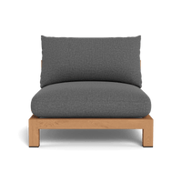 Pacific Teak Armless Single