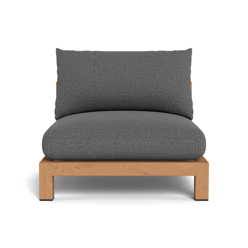 Pacific Teak Armless Single