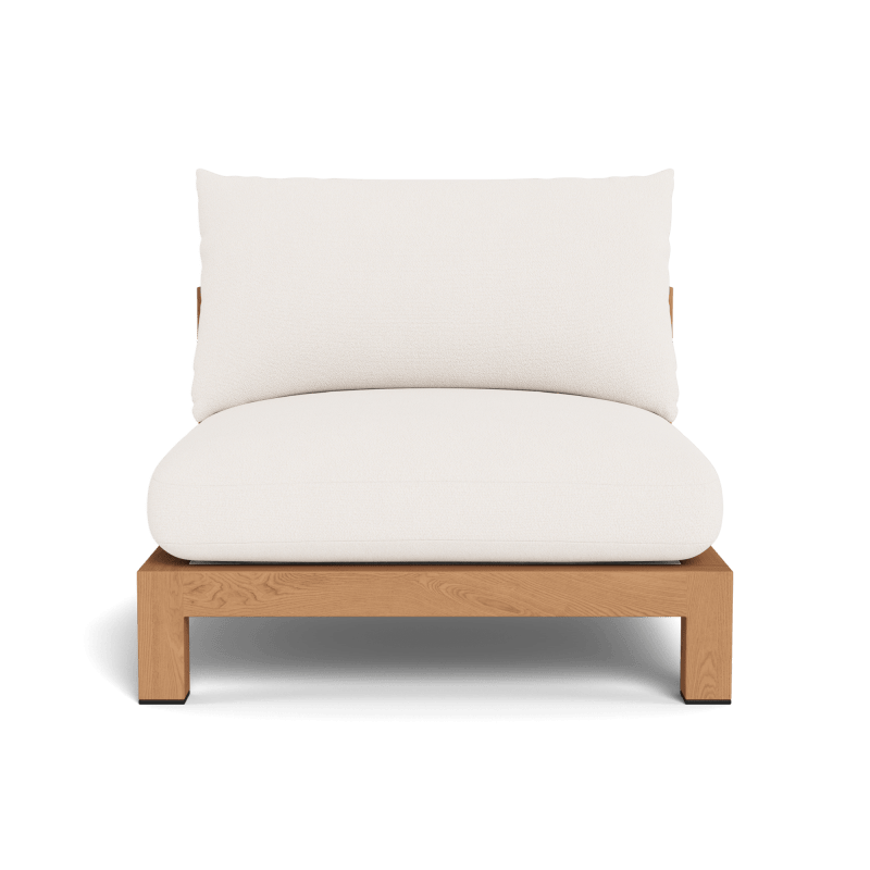 Pacific Teak Armless Single