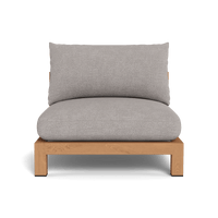 Pacific Teak Armless Single