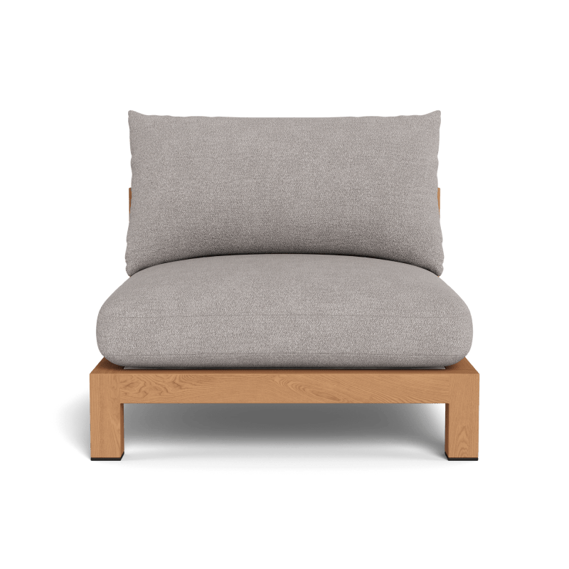 Pacific Teak Armless Single