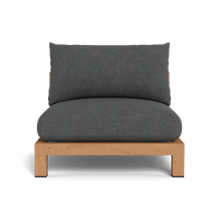 Pacific Teak Armless Single