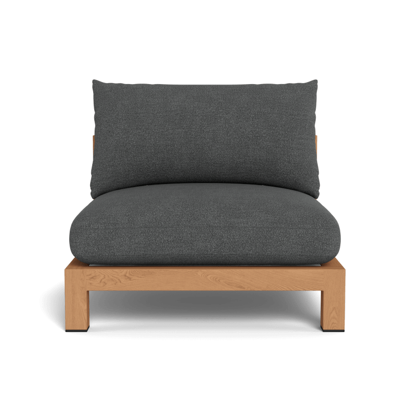 Pacific Teak Armless Single