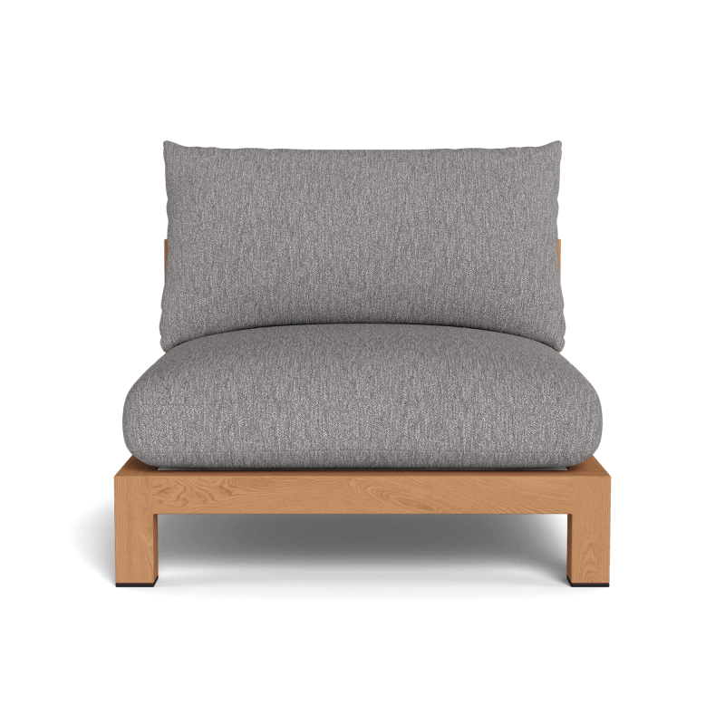 Pacific Teak Armless Single
