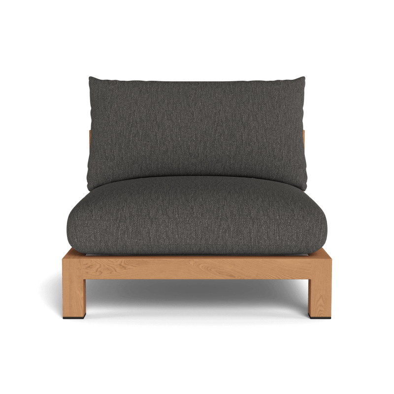 Pacific Teak Armless Single