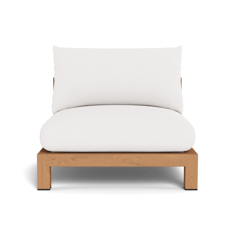 Pacific Teak Armless Single
