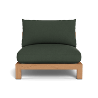 Pacific Teak Armless Single