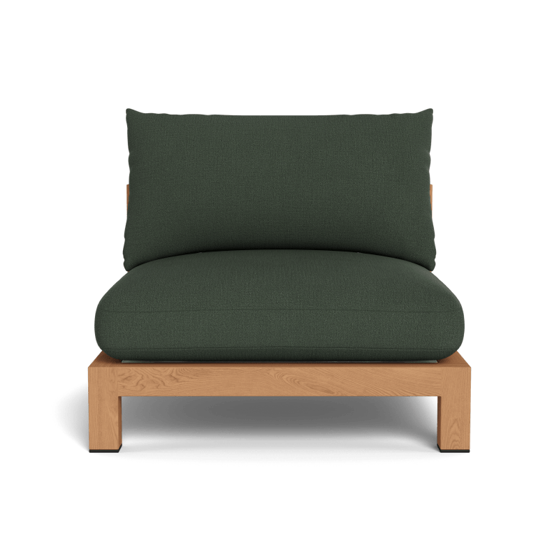 Pacific Teak Armless Single