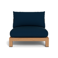 Pacific Teak Armless Single
