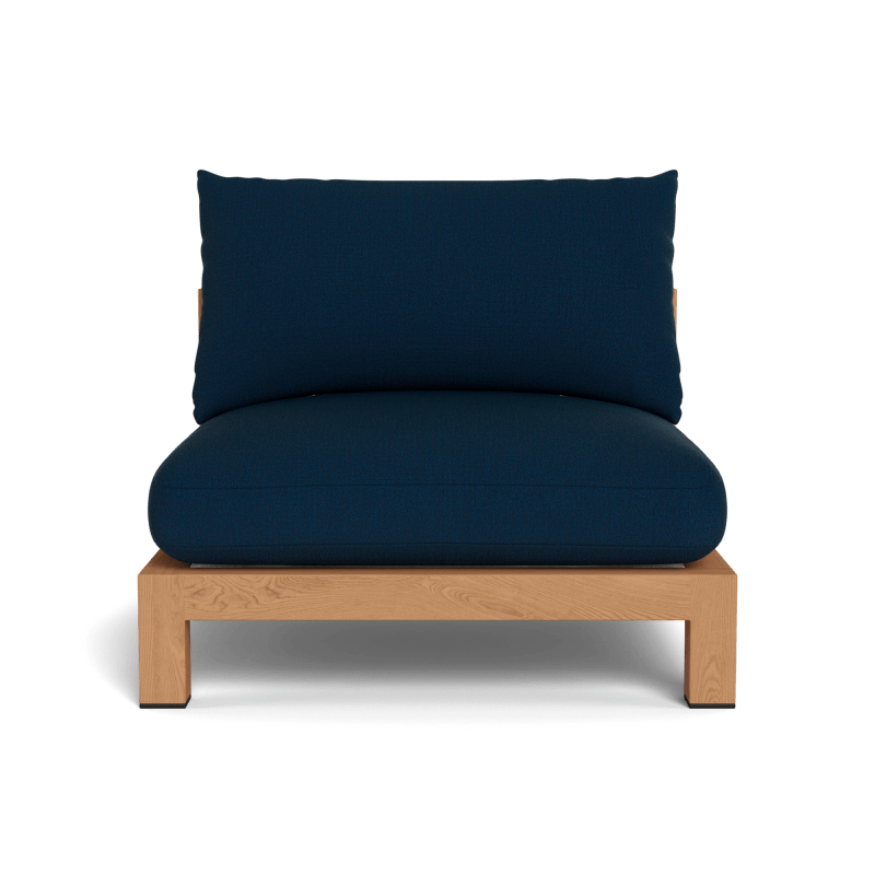Pacific Teak Armless Single