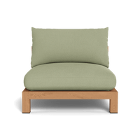 Pacific Teak Armless Single