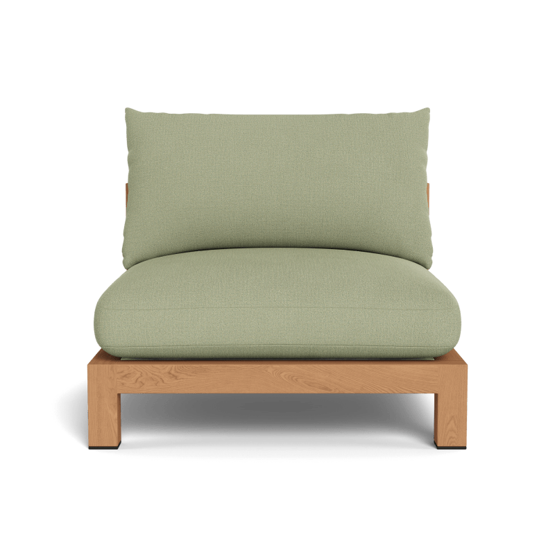 Pacific Teak Armless Single