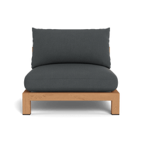 Pacific Teak Armless Single