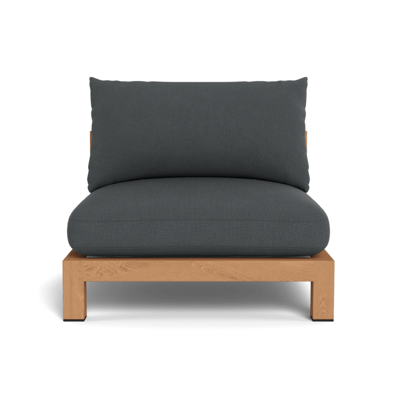 Pacific Teak Armless Single