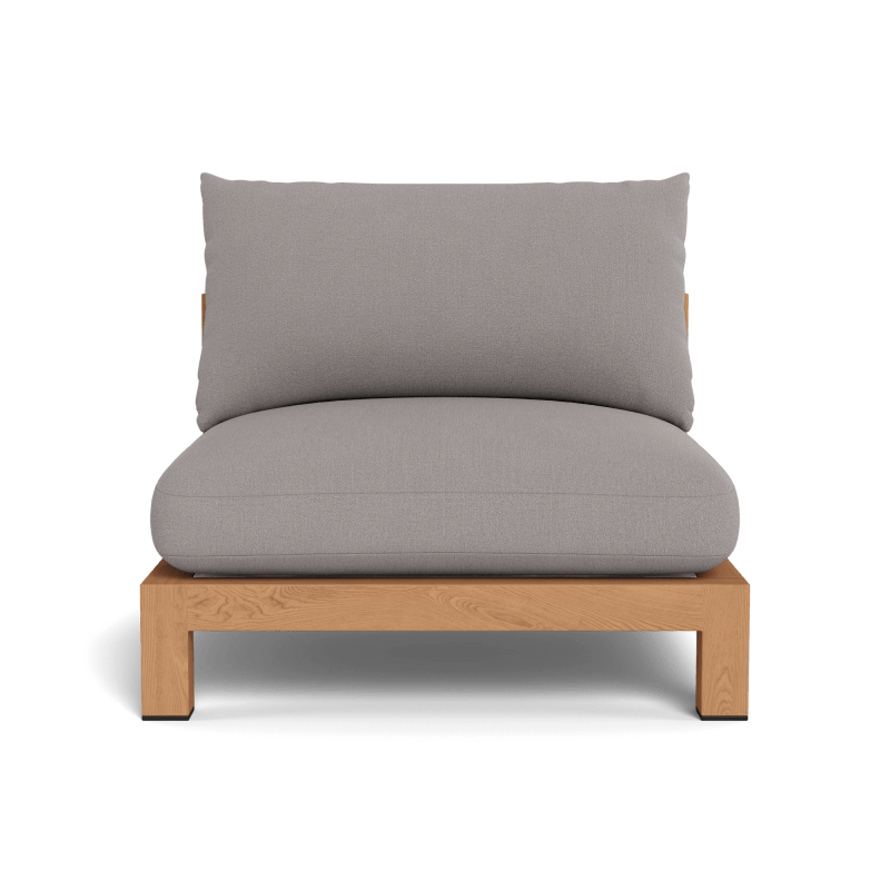 Pacific Teak Armless Single
