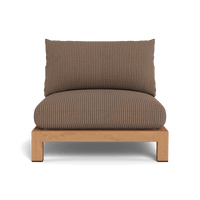 Pacific Teak Armless Single