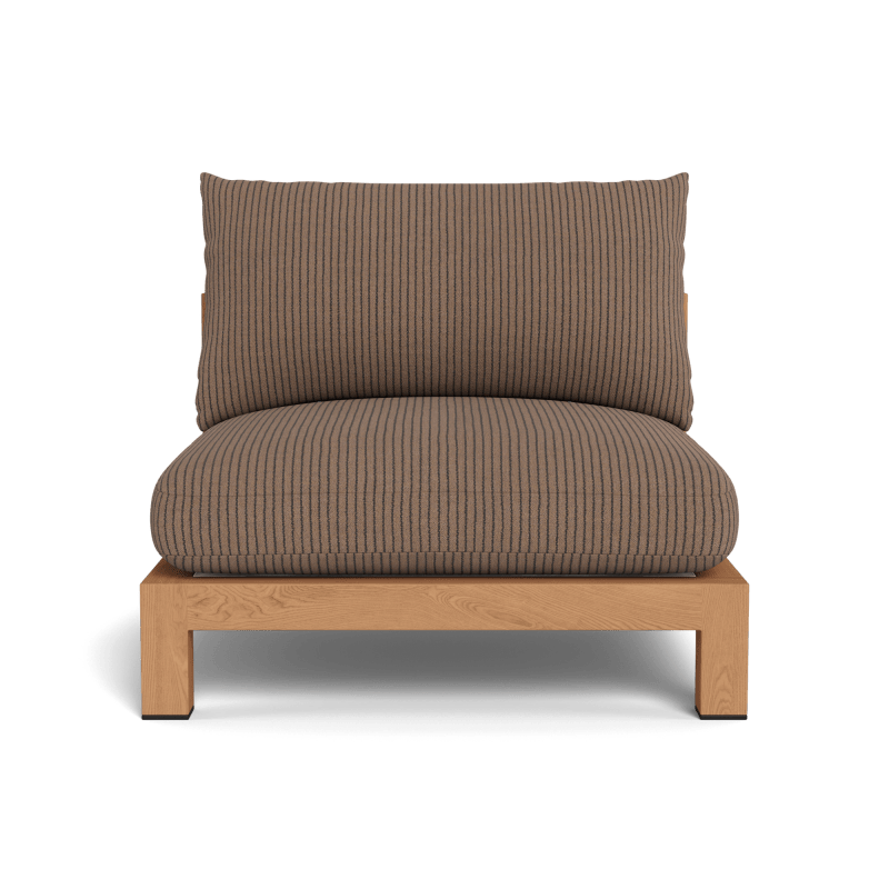 Pacific Teak Armless Single