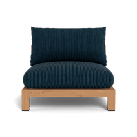 Pacific Teak Armless Single