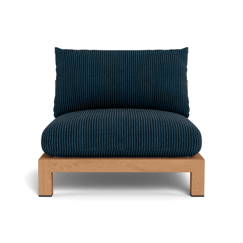 Pacific Teak Armless Single