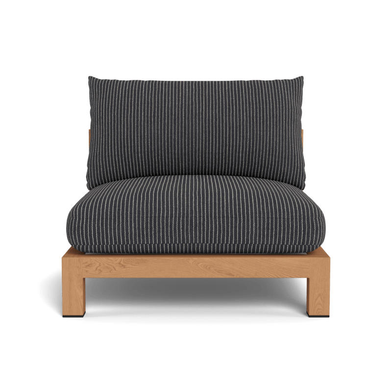 Pacific Teak Armless Single