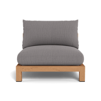 Pacific Teak Armless Single