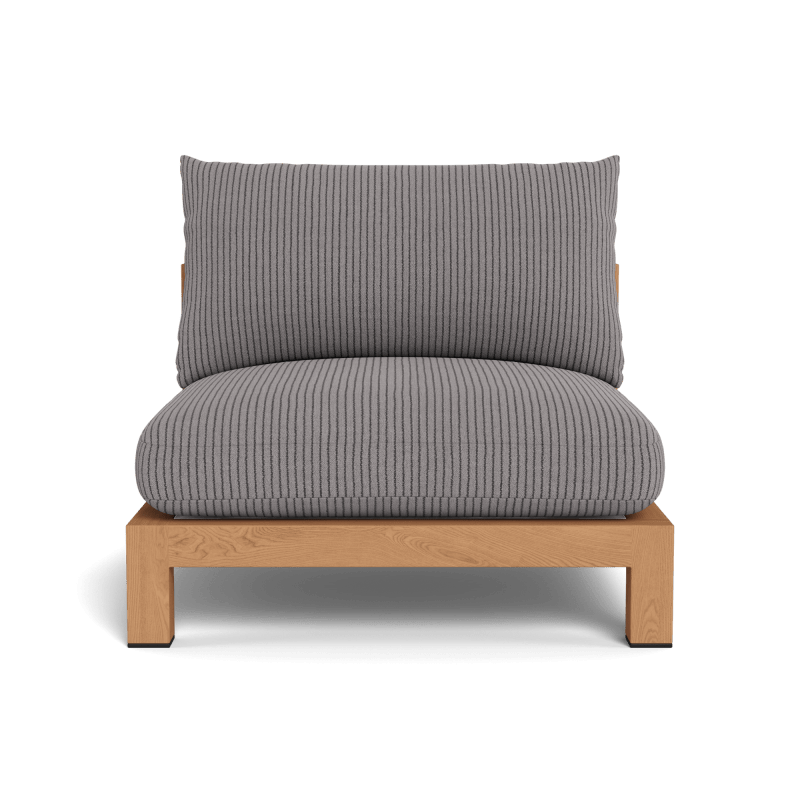 Pacific Teak Armless Single