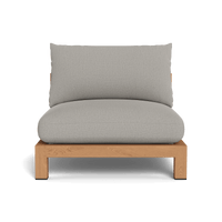 Pacific Teak Armless Single