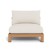 Pacific Teak Armless Single