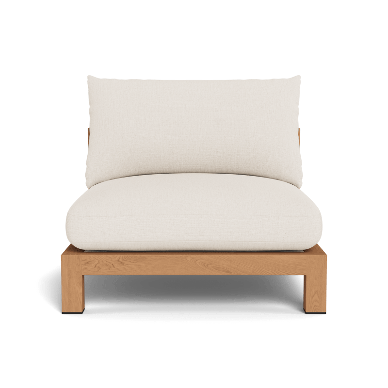 Pacific Teak Armless Single
