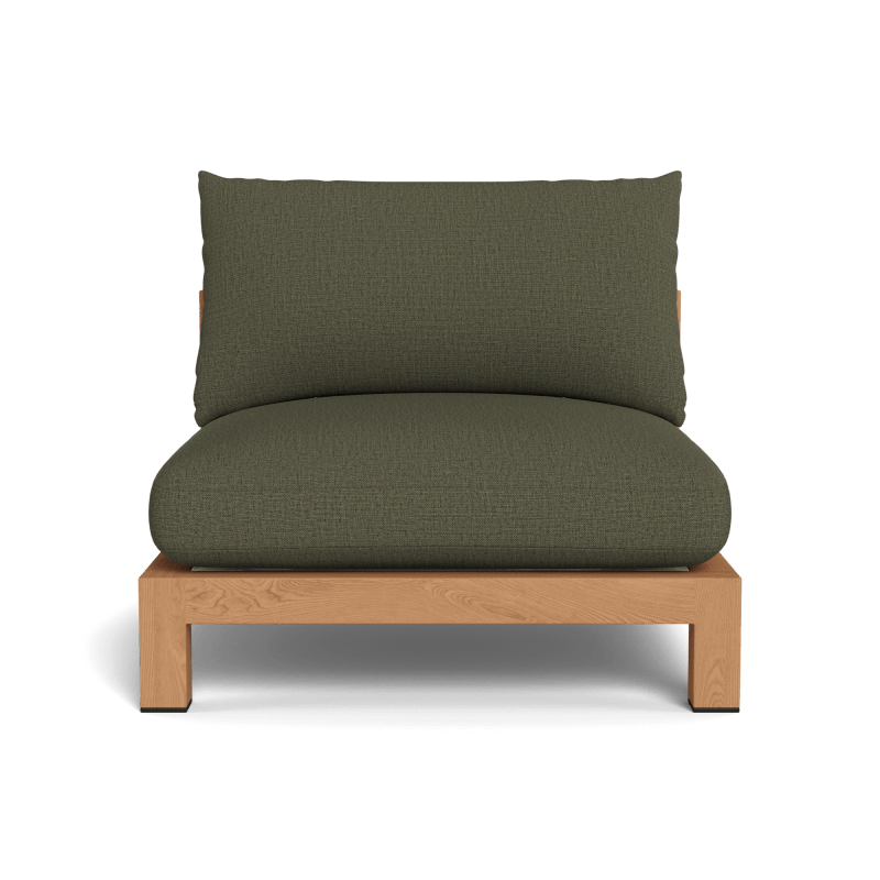 Pacific Teak Armless Single