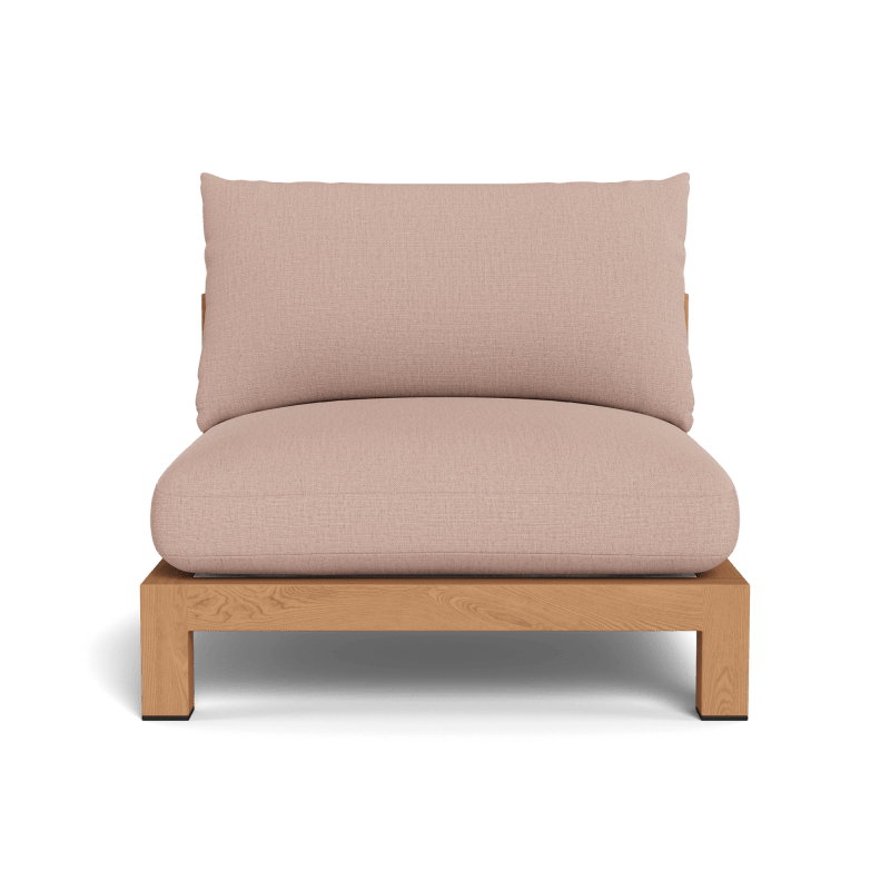 Pacific Teak Armless Single