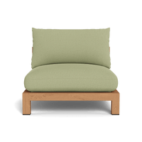 Pacific Teak Armless Single