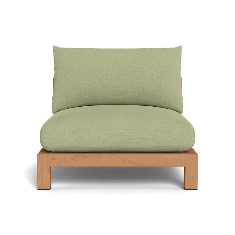 Pacific Teak Armless Single
